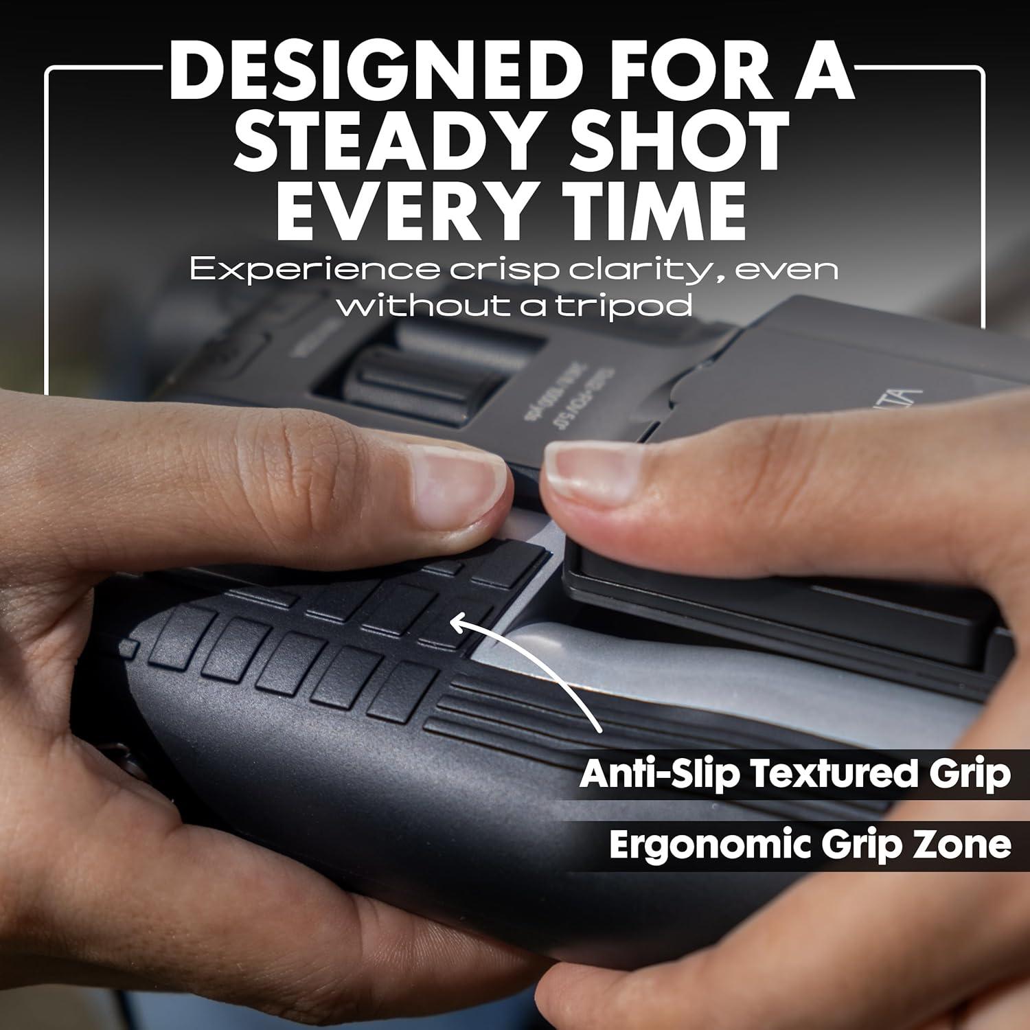 Prismáticos Digitales Minolta MN1232A 12x32 con Cámara 4K UHD