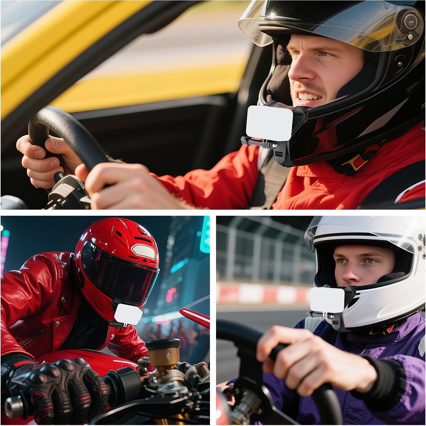 Soporte de Cámara para Casco NEEWER GP-72 - Accesorios Vlog