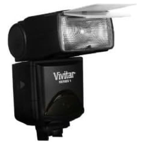 Flash Bower Vivitar para Sony Alpha DSLR-A100 con Accesorios