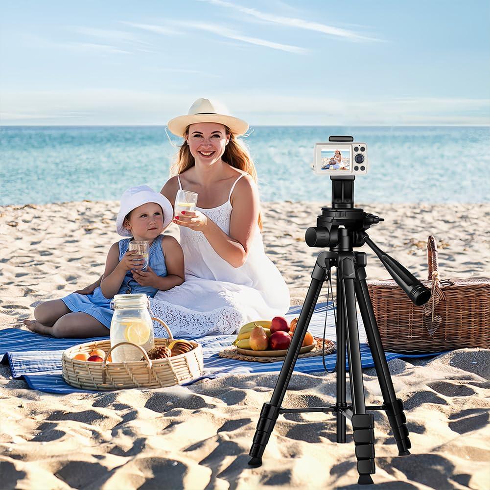 Cámara Digital Compacta Tiiyee RM 5MP 16X Zoom 720P Dorada