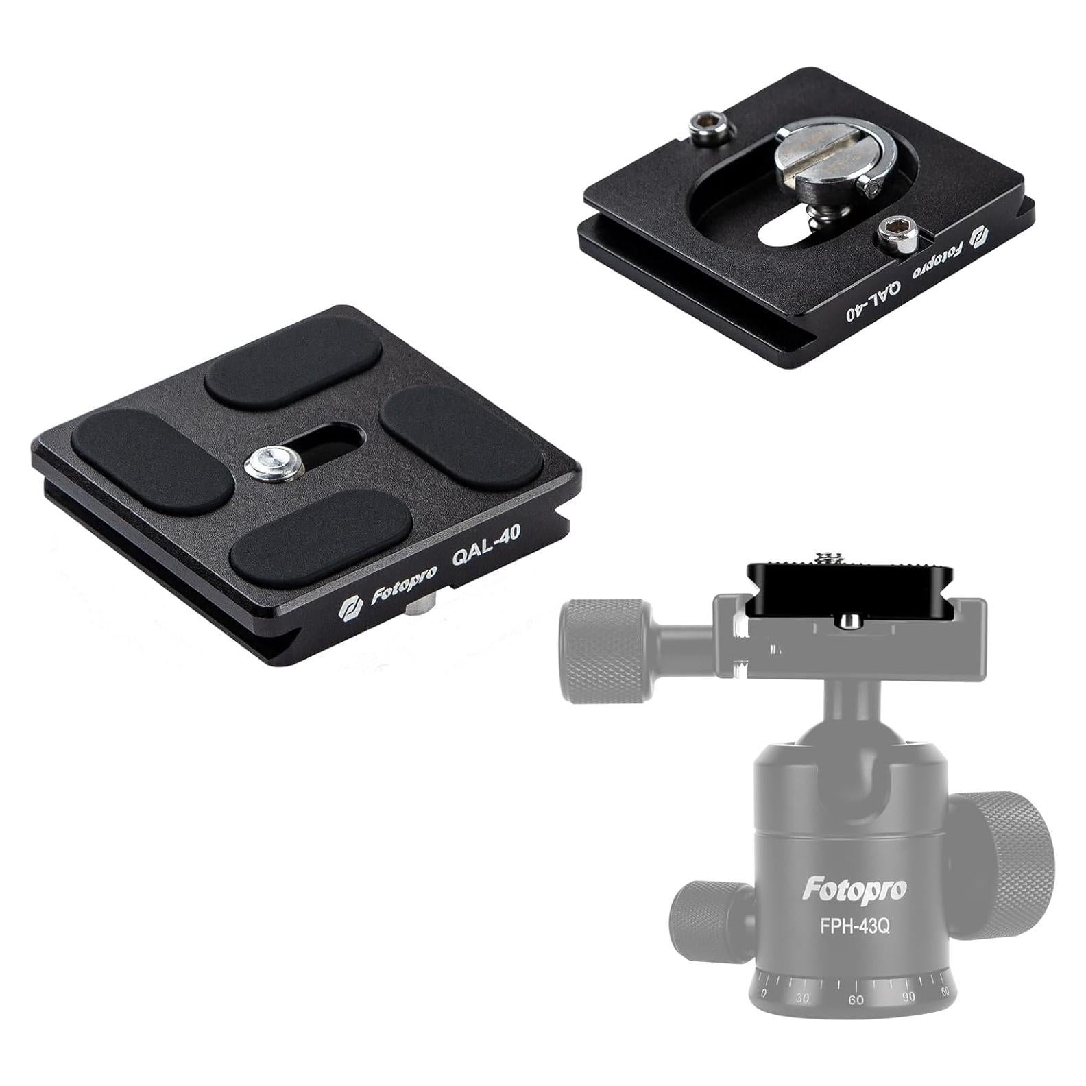 Placa de Liberación Rápida Fotopro QAL-40 Aluminio 5kg