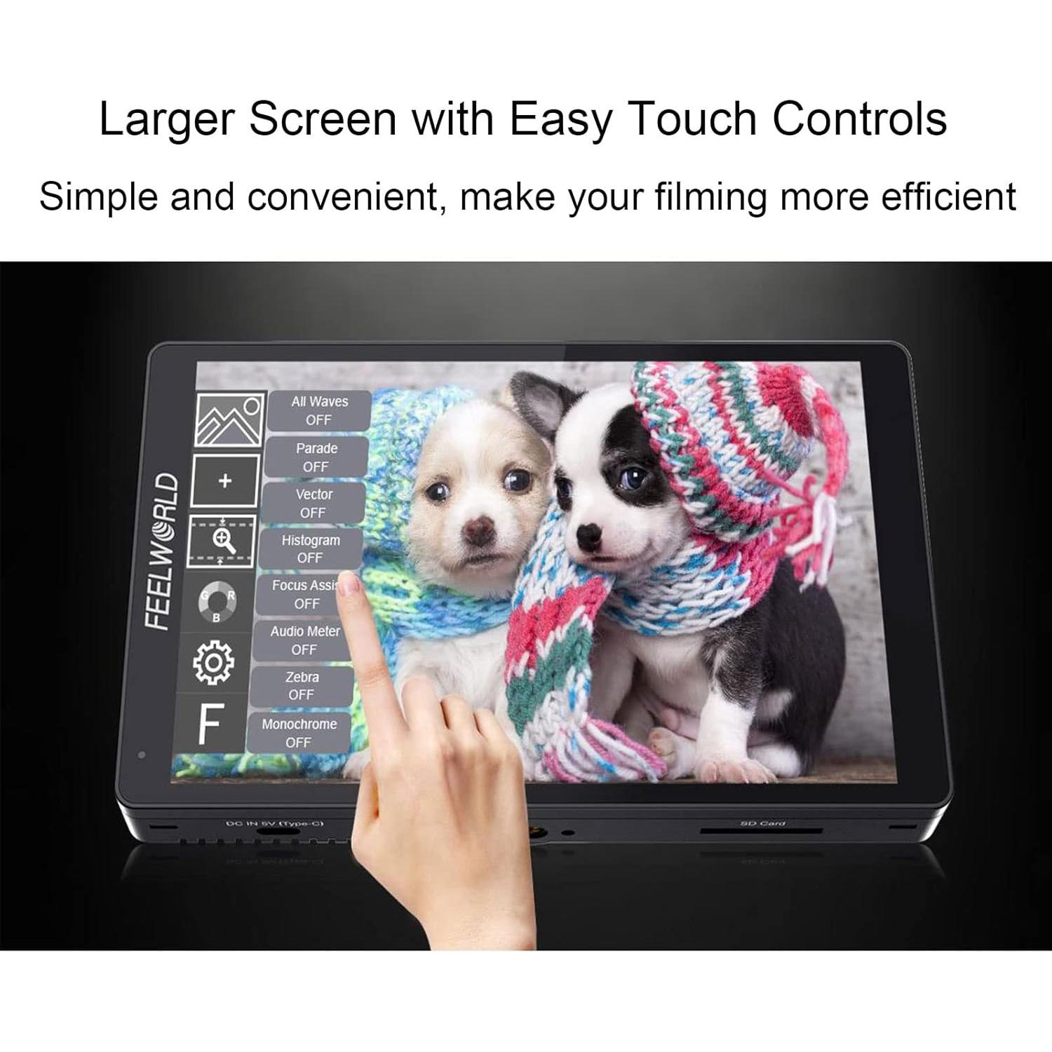 Monitor de Campo FEELWORLD F7 PRO 7" 4K HDMI Táctil