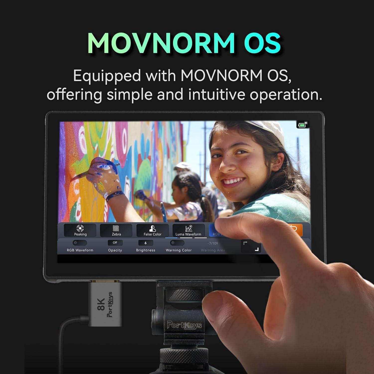 Monitor Portkeys PT5 III 5.4" Full HD 800nits DSLR con USB-C