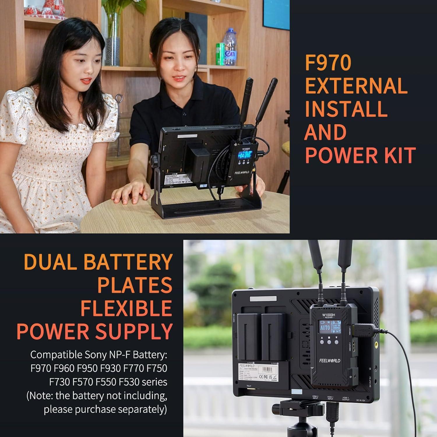 Monitor de Campo FEELWORLD LUT11H 10.1" 2000nit Táctil HDMI