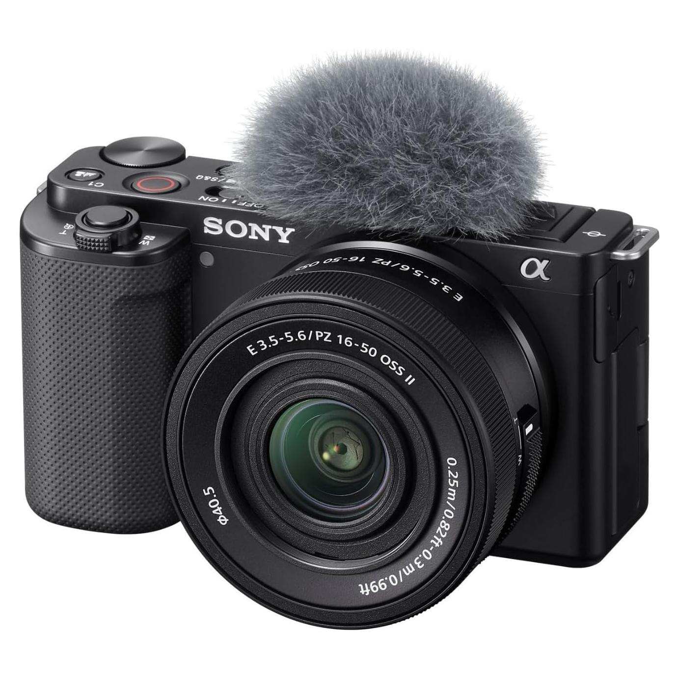 Cámara sin Espejo Sony Alpha ZV-E10 con Lente 16-50mm Negro