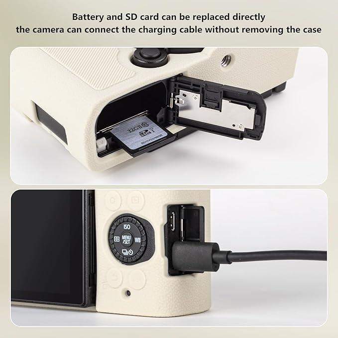 Funda de Silicona MUZIRI KINOKOO para Cámara Panasonic Lumix S9