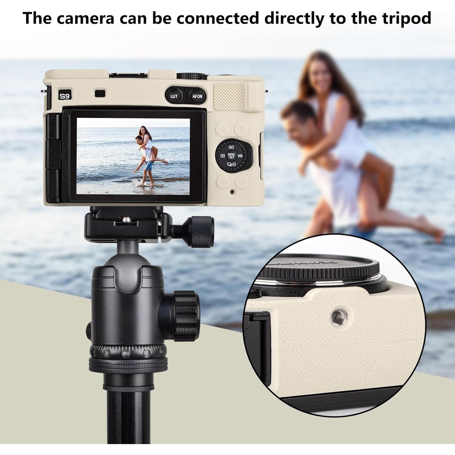 Funda de Silicona MUZIRI KINOKOO para Cámara Panasonic Lumix S9