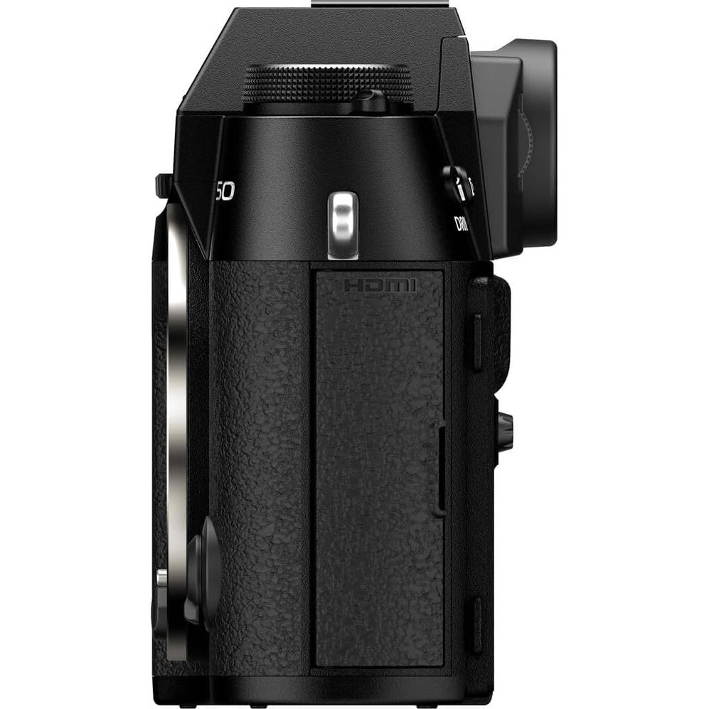 Cámara Sin Espejo Fujifilm X-T50 Negra con Accesorios Avanzados