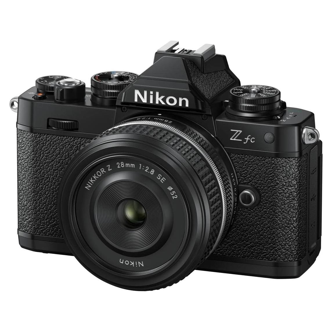 Cámara sin Espejo Nikon Z fc 20.9MP con Lente NIKKOR Z 28mm f/2.8