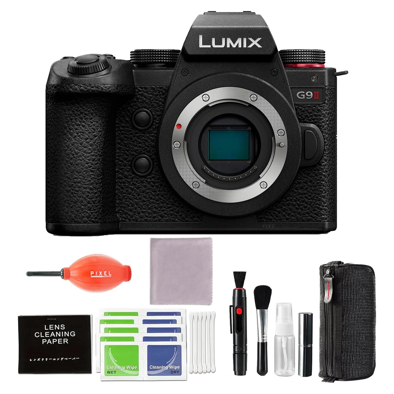 Cámara Sin Espejo Panasonic Lumix G9 II 25.2MP + Accesorios