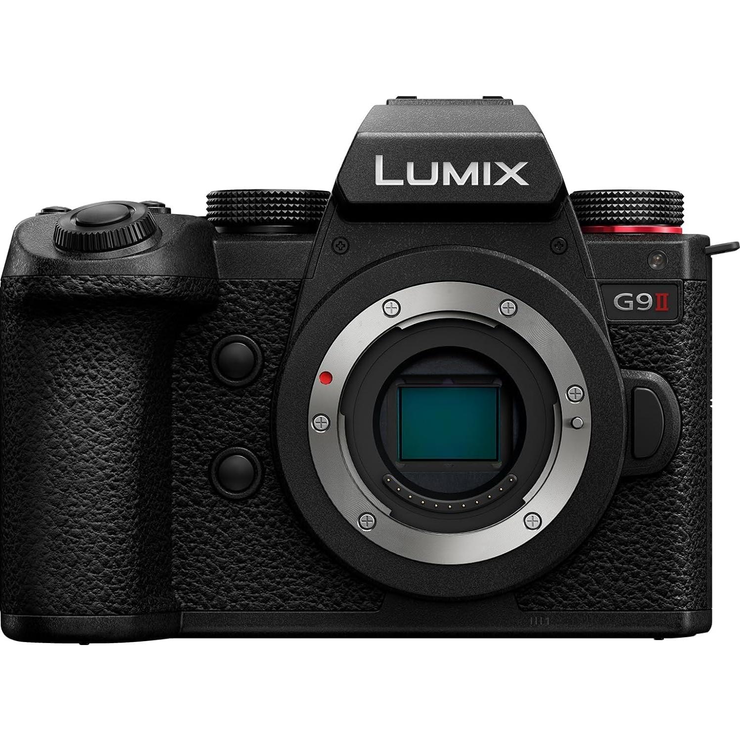 Cámara Sin Espejo Panasonic Lumix G9 II 25.2MP + Accesorios