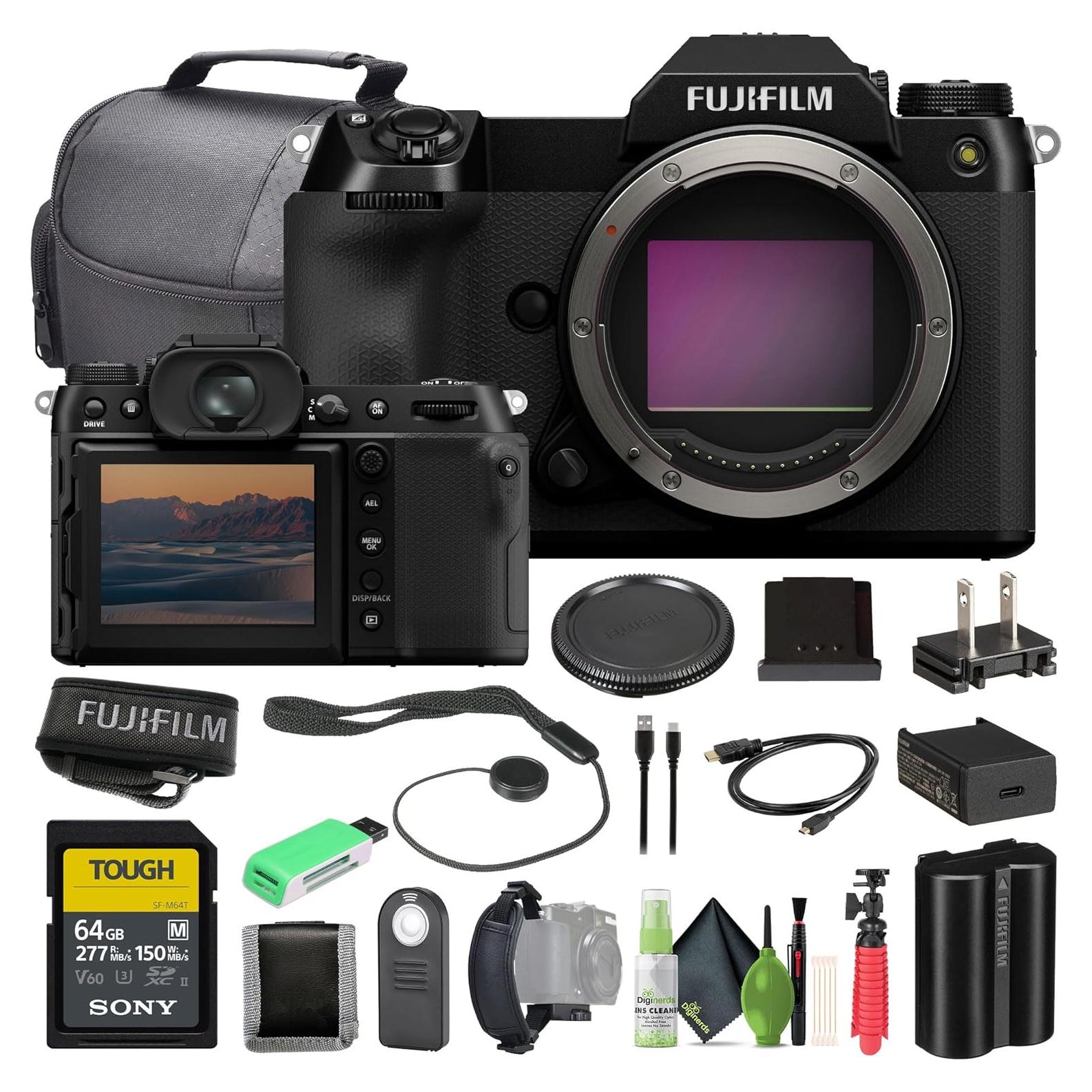 Cámara Sin Espejo Fujifilm GFX 100S II 102MP + Accesorios