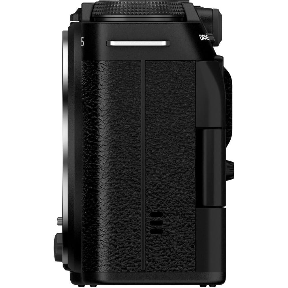 Fujifilm X-M5 Mirrorless Digital Camera Body - Black Bundle with 2X 64GB SF-M Tough Series UHS-II SDXC Memory Card + Rode VideoMicro Ultracompact Camera-Mount Microphone + More