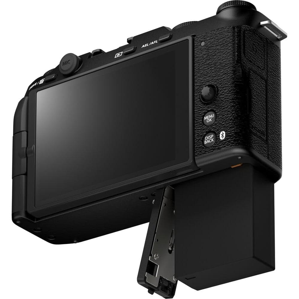 Fujifilm X-M5 Mirrorless Digital Camera Body - Black Bundle with 2X 64GB SF-M Tough Series UHS-II SDXC Memory Card + Rode VideoMicro Ultracompact Camera-Mount Microphone + More