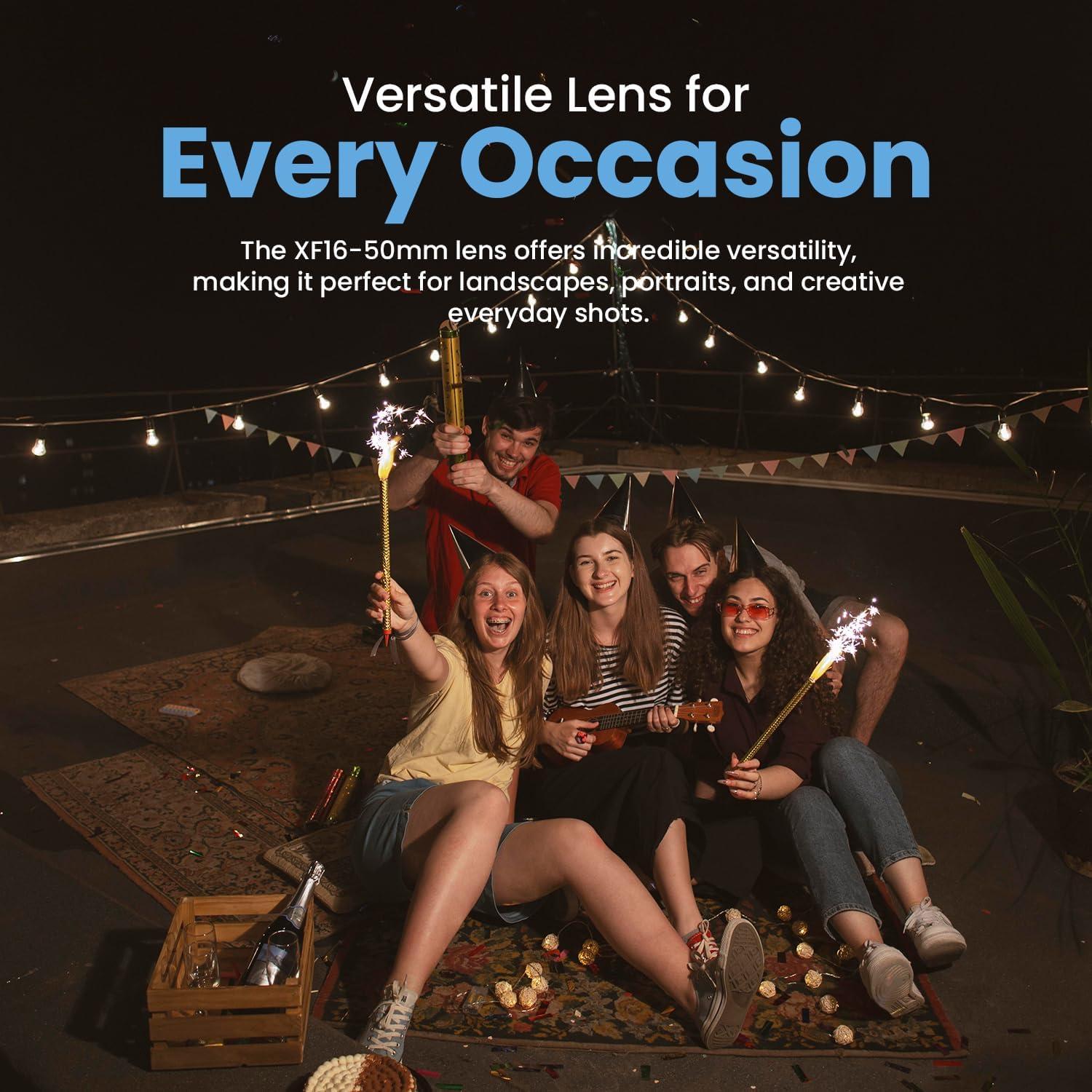 Cámara Sin Espejo Fujifilm X-T50 con Lente XF16-50mm y Accesorios