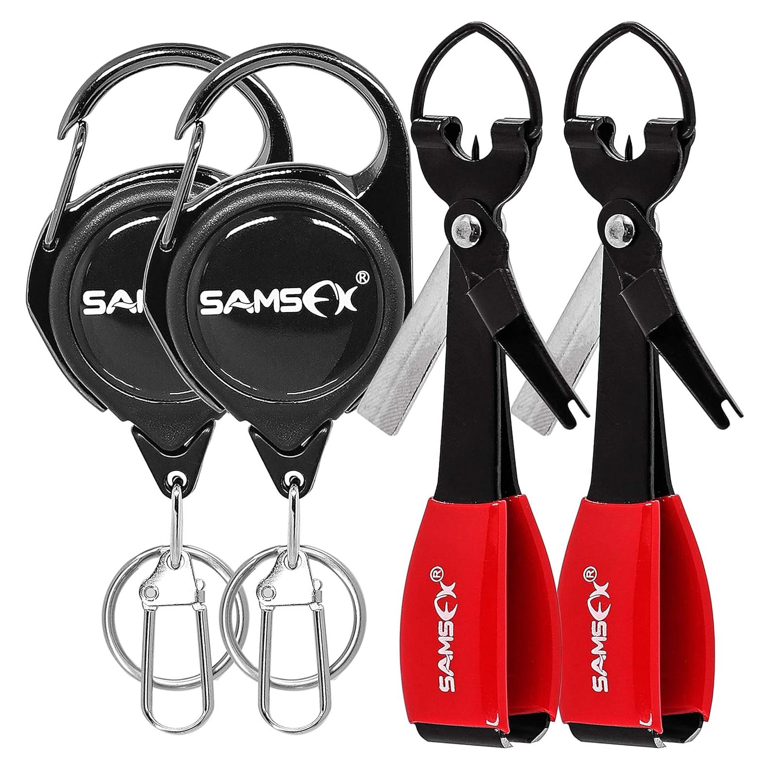 Herramienta para Atar Nudos SAMSFX 4 en 1 con Cortador y Zinger