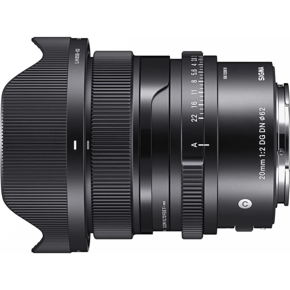 Lente Sigma 20mm F2 DG DN para Sony E + Tarjeta 64GB