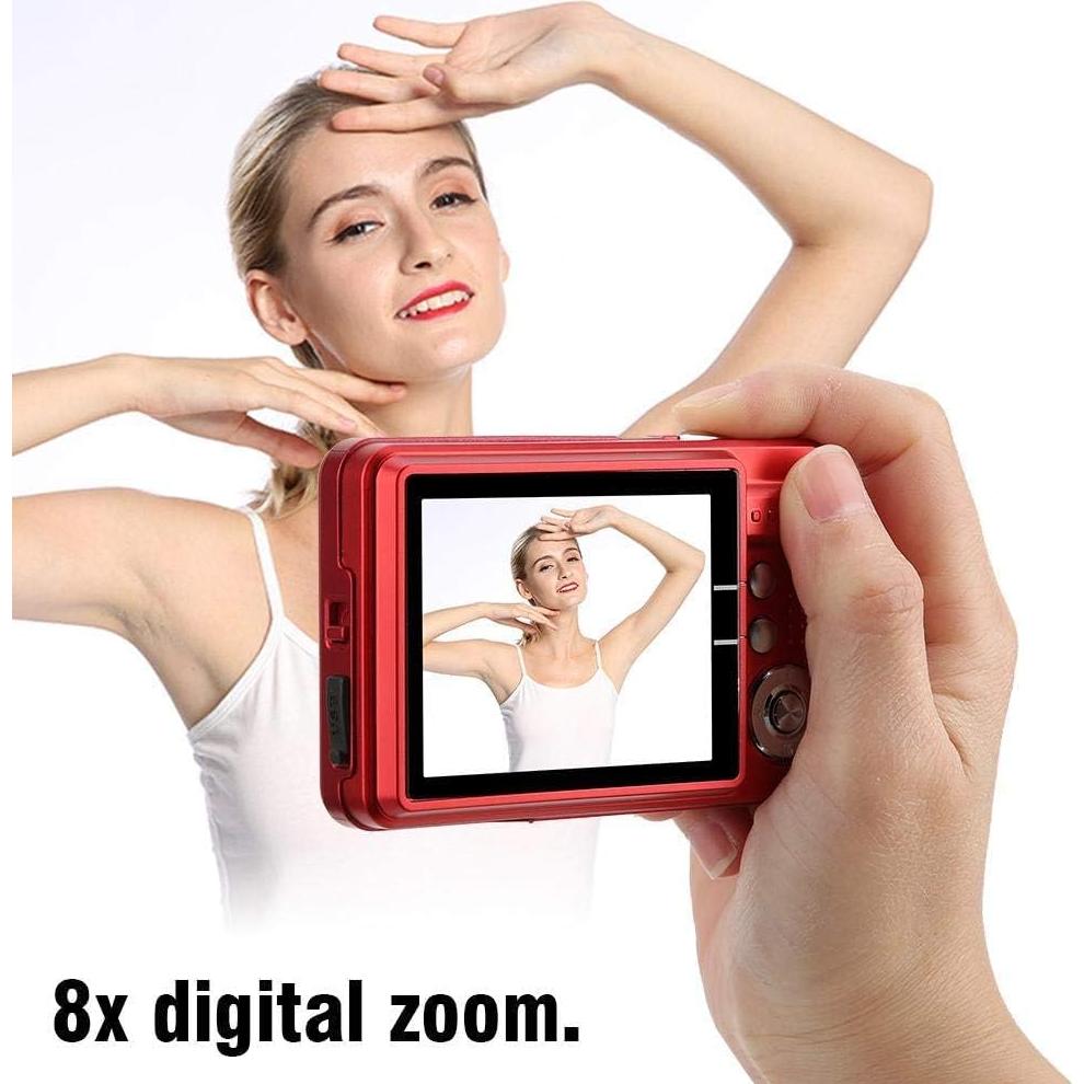 Cámara Digital Acuvar 18MP HD con Pantalla LCD 6.86cm