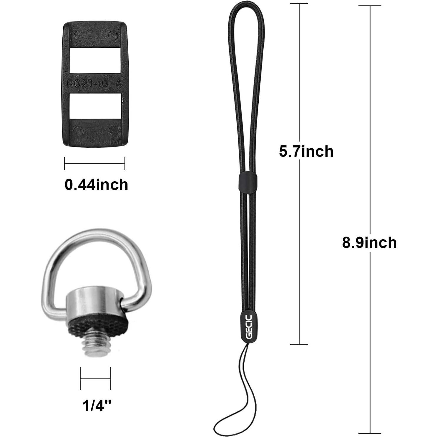 Clip de liberación rápida para correa de cámara DSLR y sin espejo