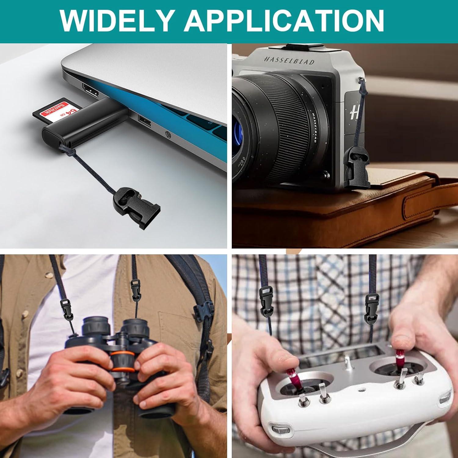 Clip de liberación rápida para correa de cámara DSLR y sin espejo