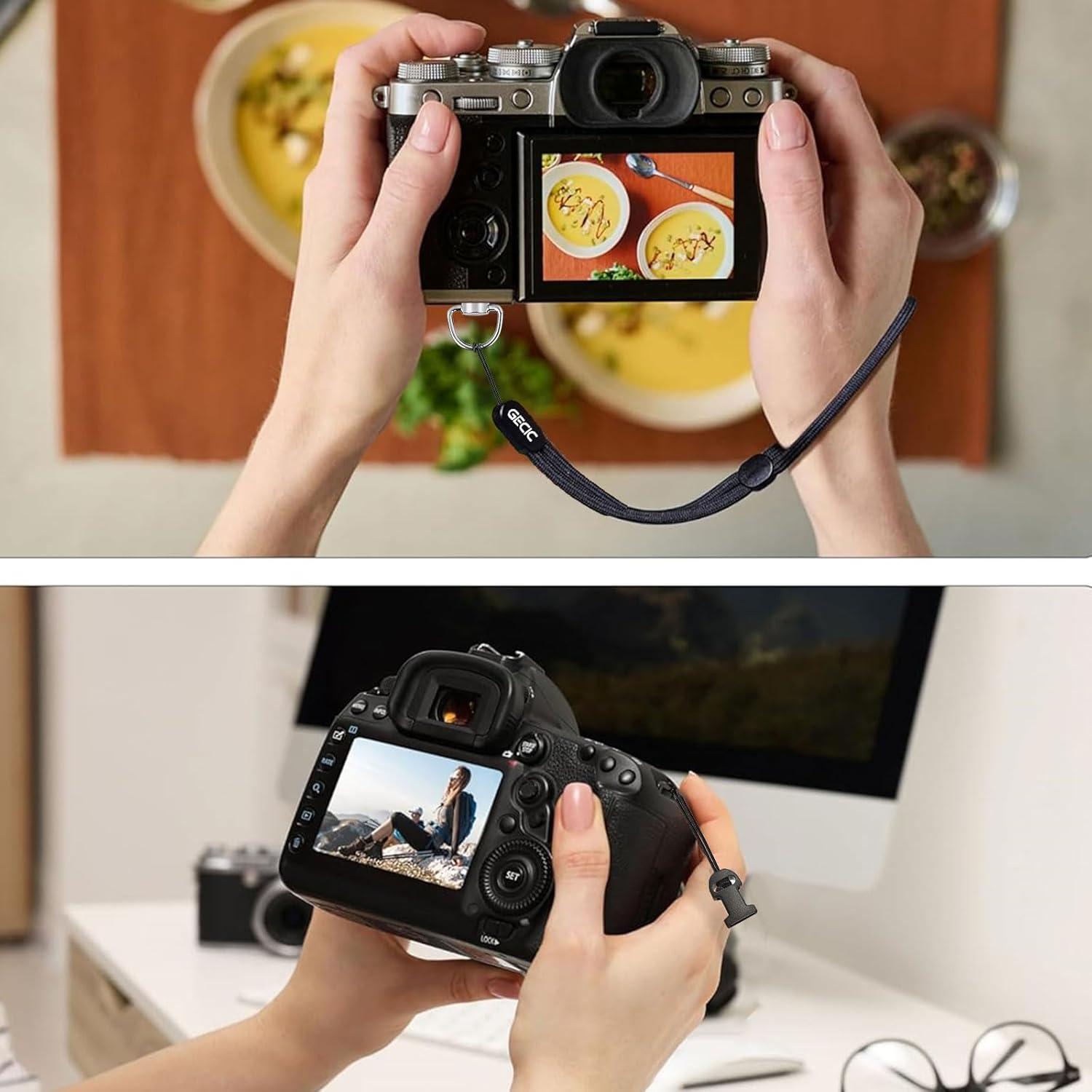 Clip de liberación rápida para correa de cámara DSLR y sin espejo