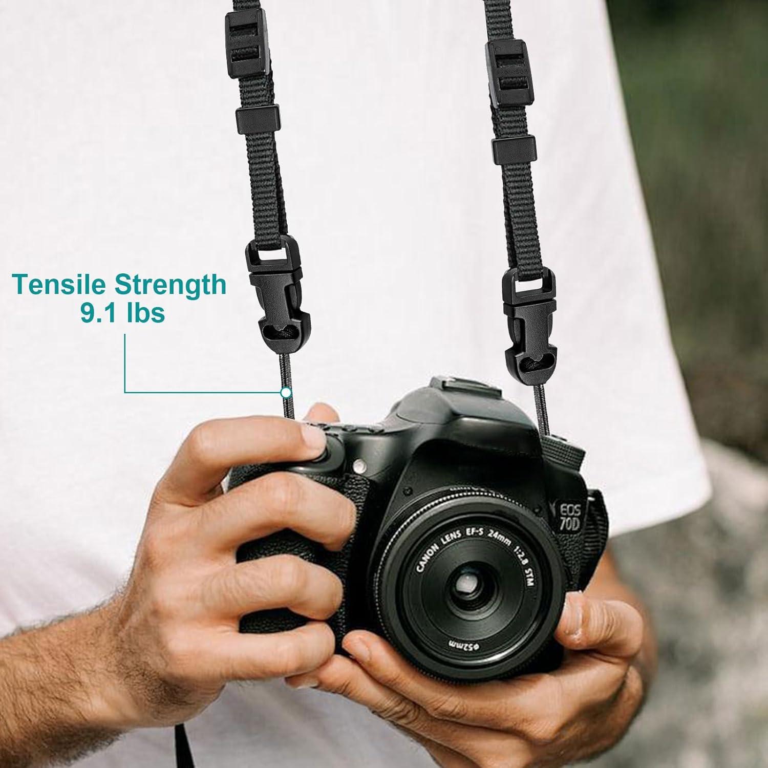 Clip de liberación rápida para correa de cámara DSLR y sin espejo