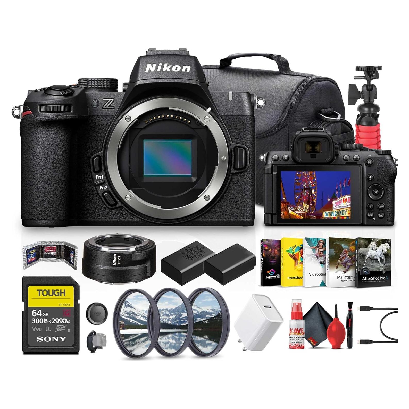 Cámara Digital Sin Espejo Nikon Z50 II 20.9MP + Accesorios