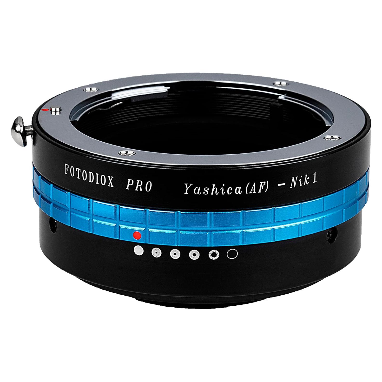 Adaptador de Montura Fotodiox Pro para Lente Yashica AF a Nikon 1