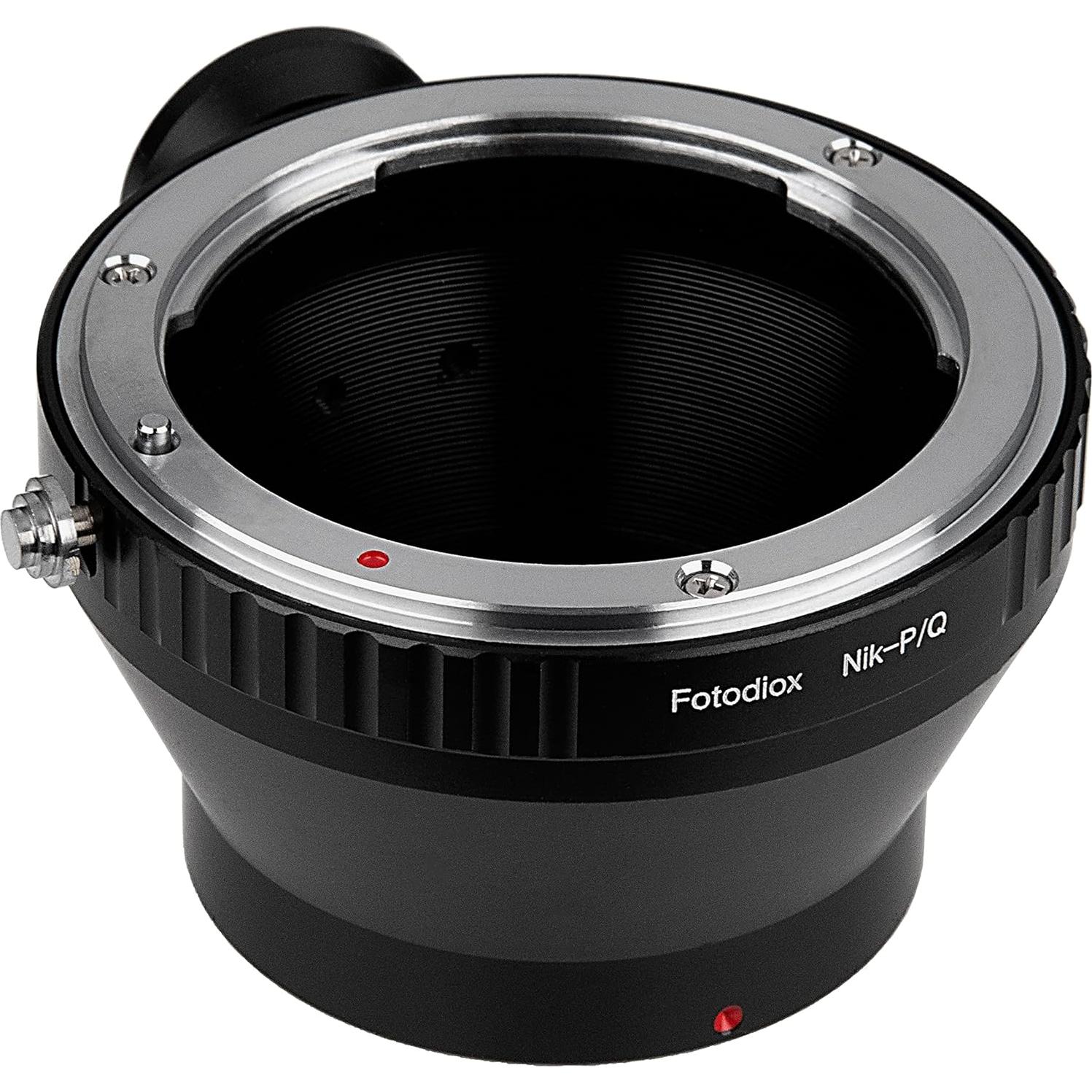 Adaptador de Montura Fotodiox Nikon F a Pentax Q - 119g