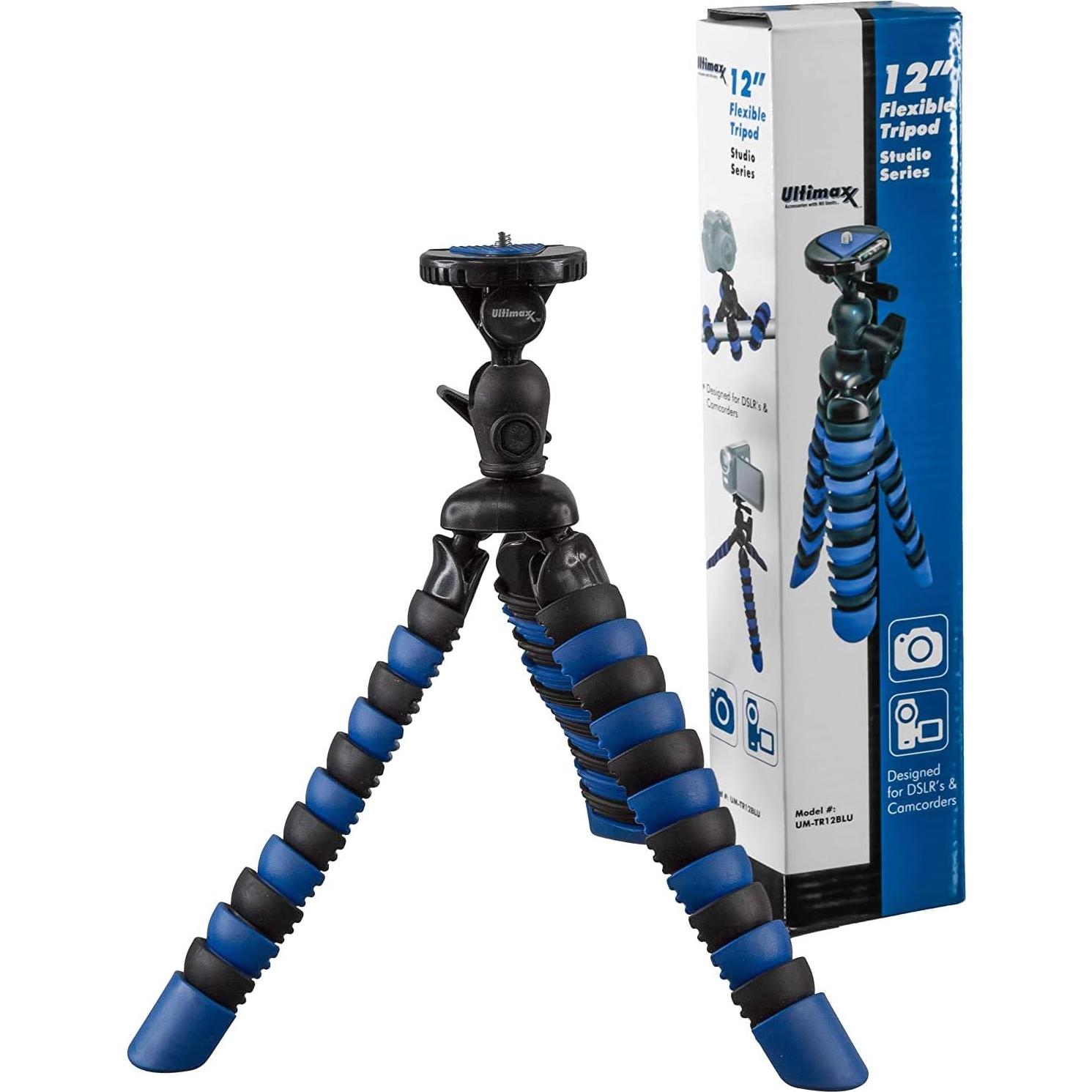 Kit de Trípode Profesional Ultimaxx 75" + Monopod 72" + Gripster