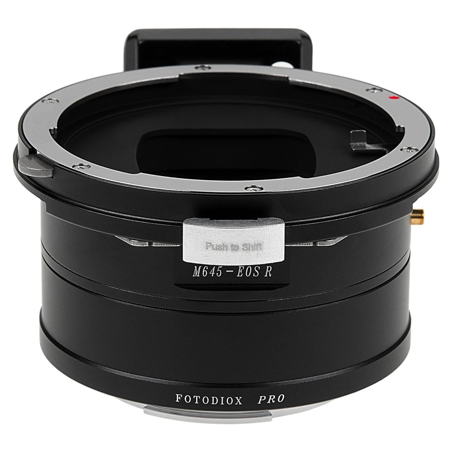 Adaptador de Montura Fotodiox Pro Mamiya 645 a Canon RF