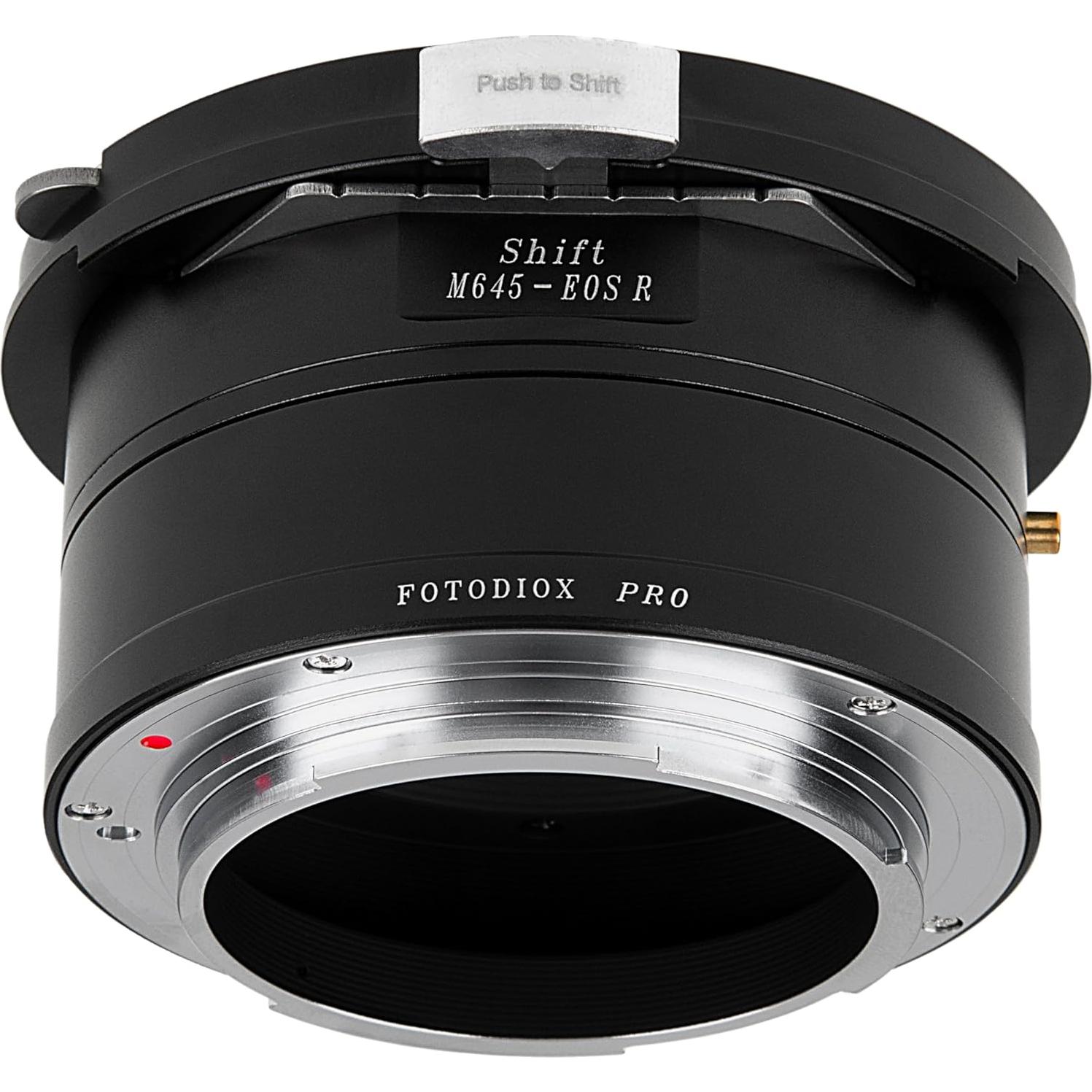 Adaptador de Montura Fotodiox Pro Mamiya 645 a Canon RF