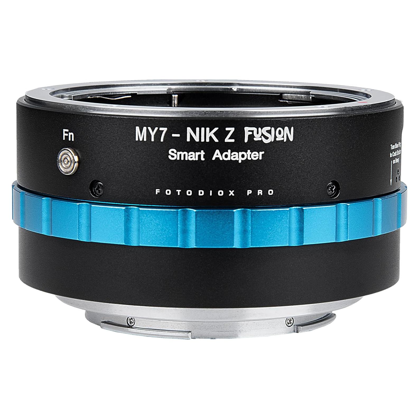 Adaptador Fotodiox Pro Fusion Mamiya 7 a Nikon Z - Enfoque Infinito