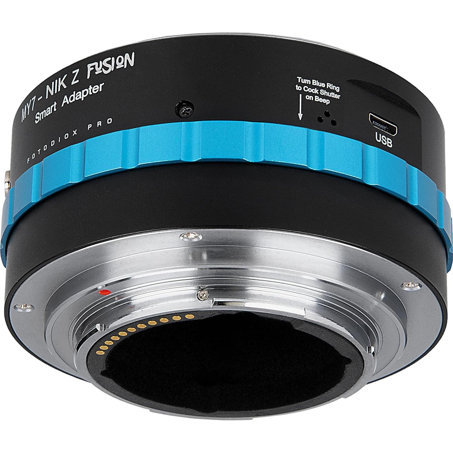 Adaptador Fotodiox Pro Fusion Mamiya 7 a Nikon Z - Enfoque Infinito