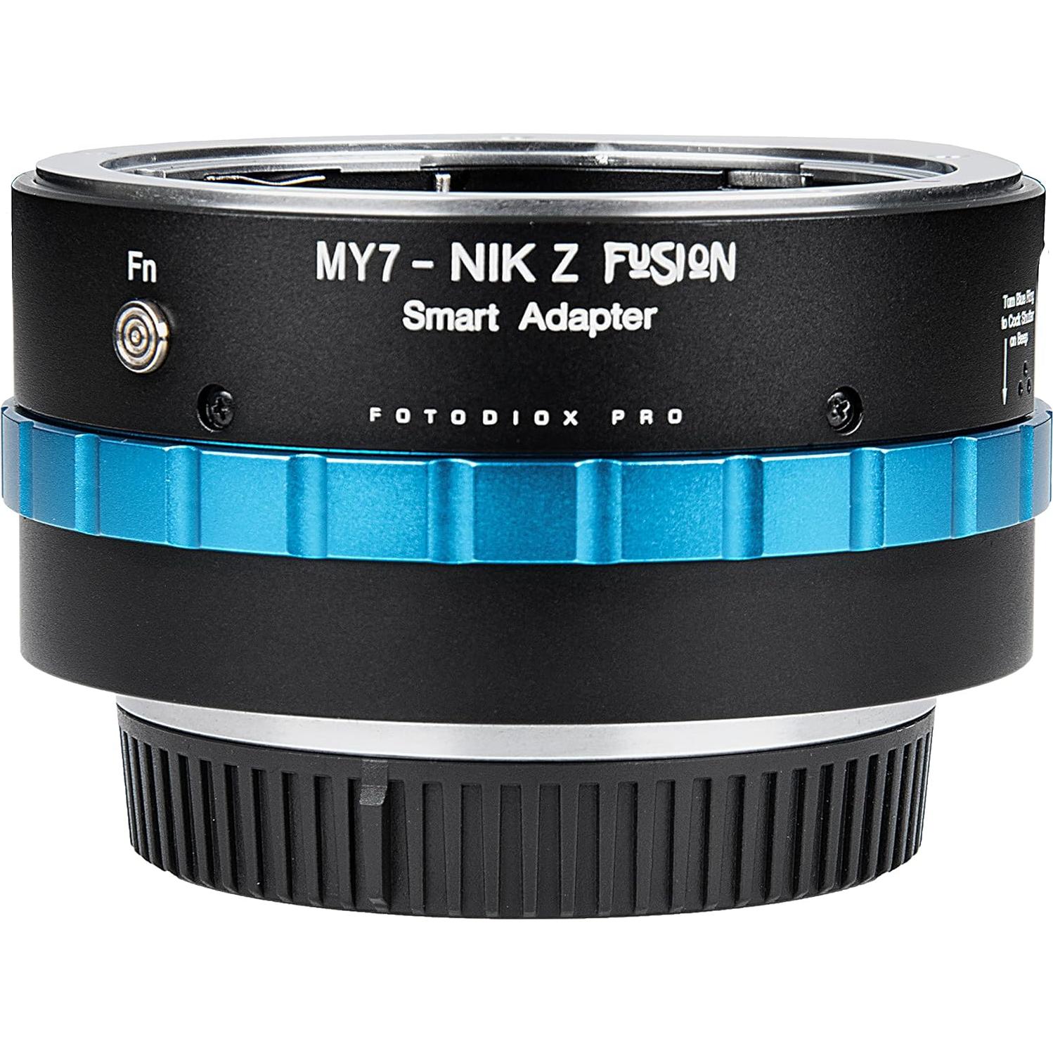 Adaptador Fotodiox Pro Fusion Mamiya 7 a Nikon Z - Enfoque Infinito