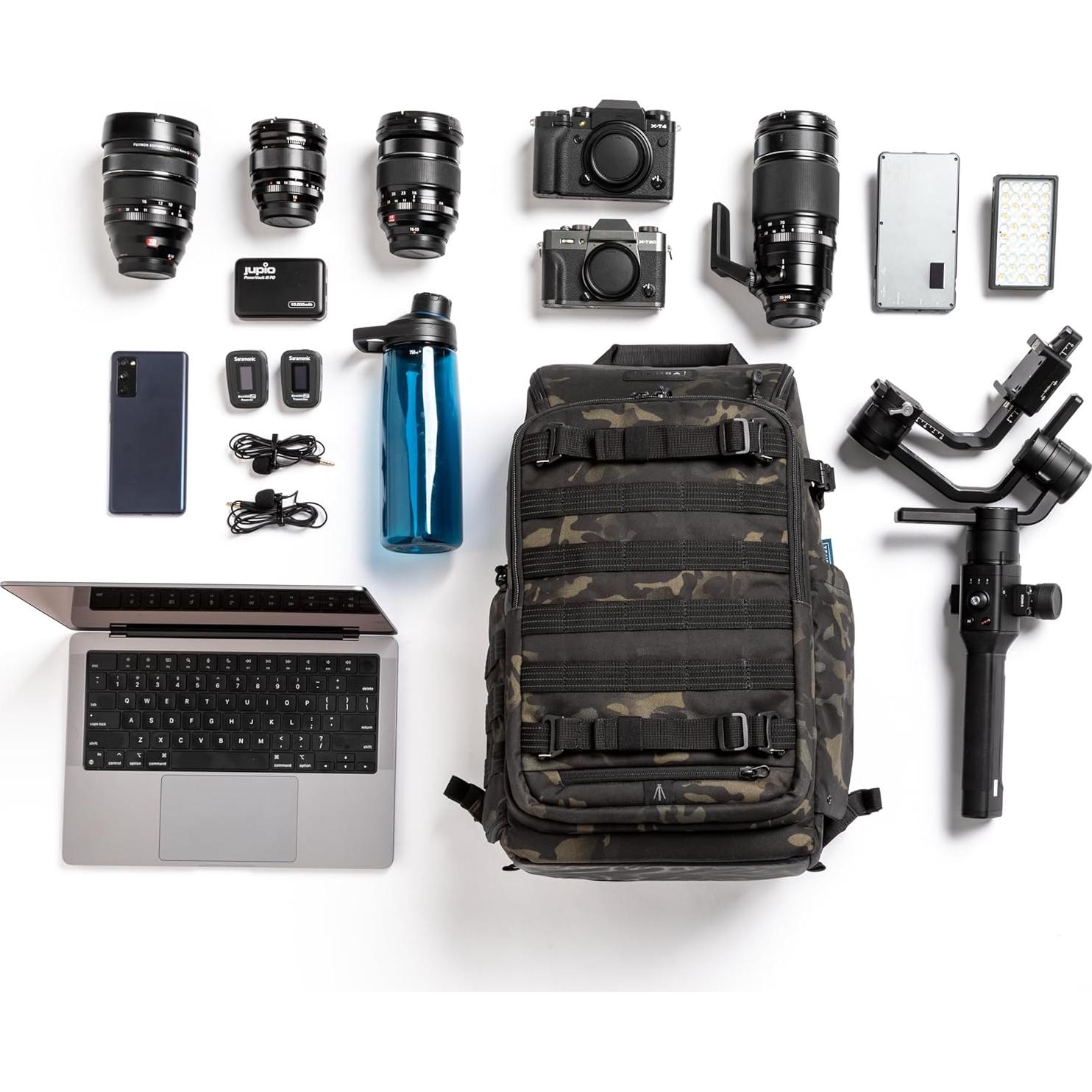 Mochila para Cámara Tenba Axis v2 20L Multicam Negro