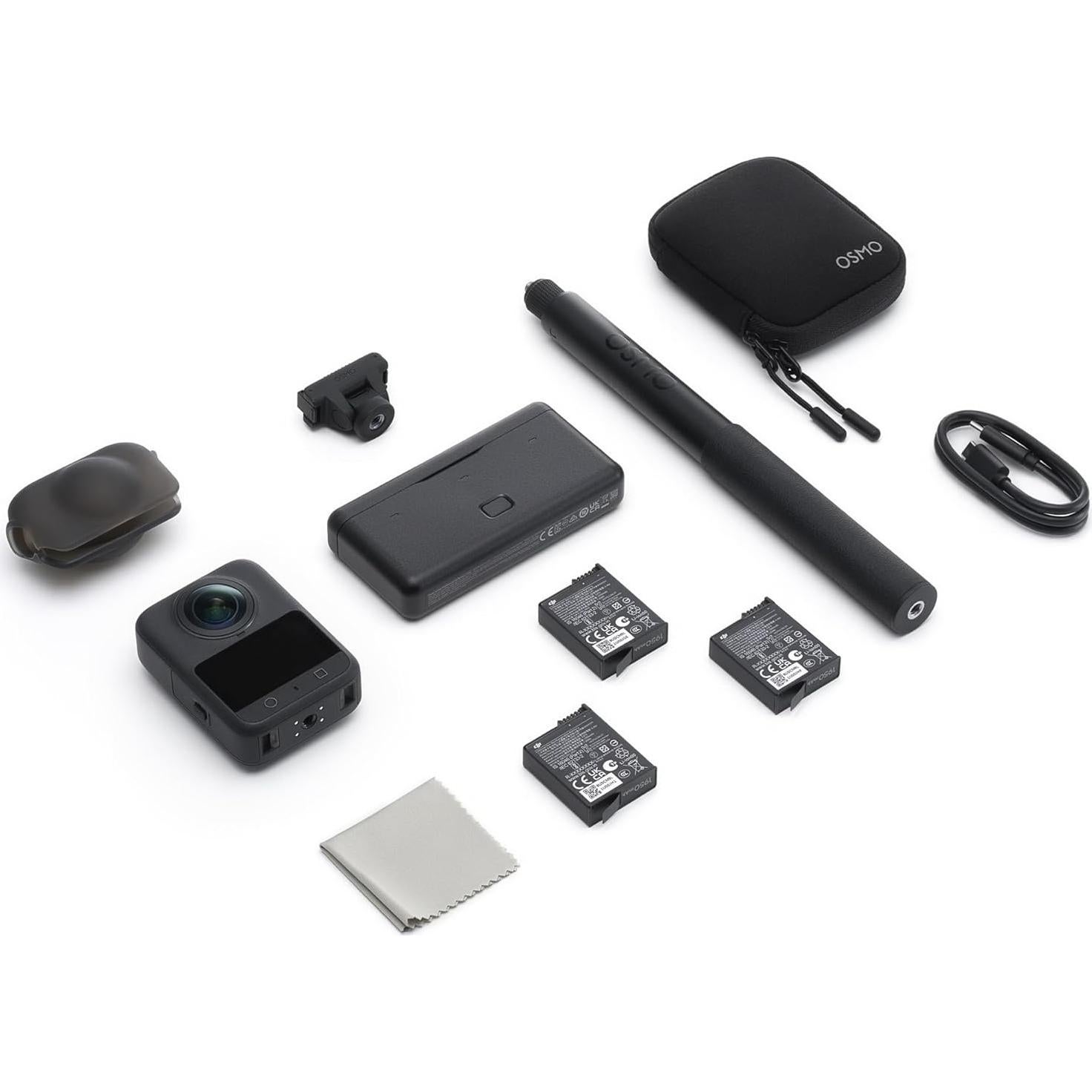 Cámara de Acción DJI Osmo 360 Aventura Combo 8K 128GB