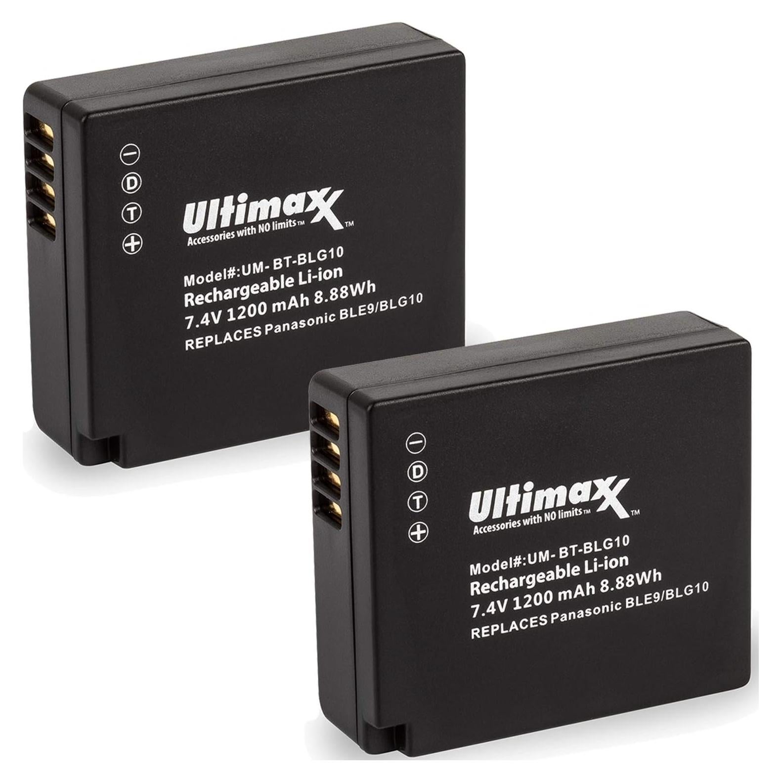 Baterías Recargables Ultimaxx BLG10 1200mAh para Panasonic