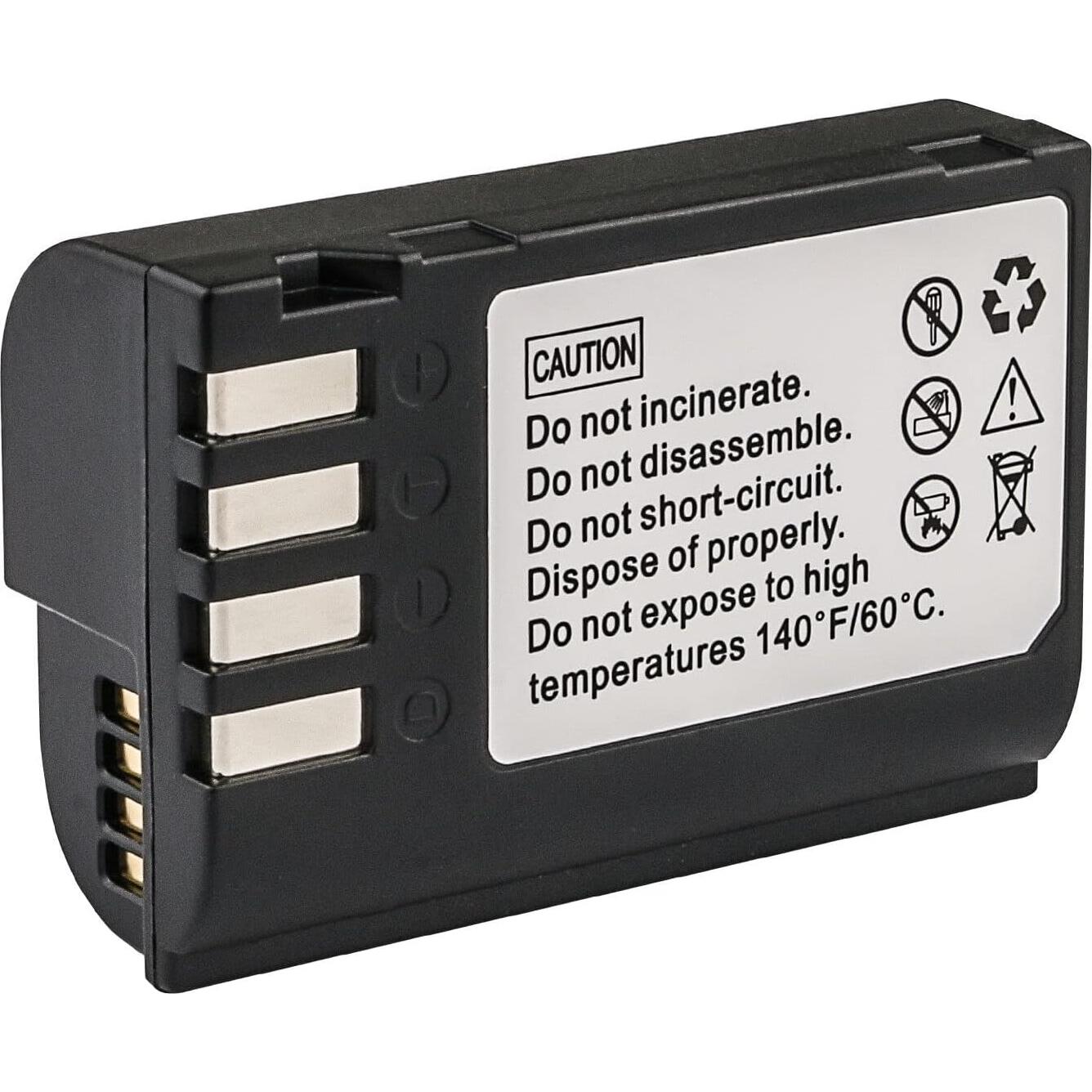 Kastar Paquete de 2 Baterías Litio-Ion DMW-BLK22 para Cámaras Panasonic