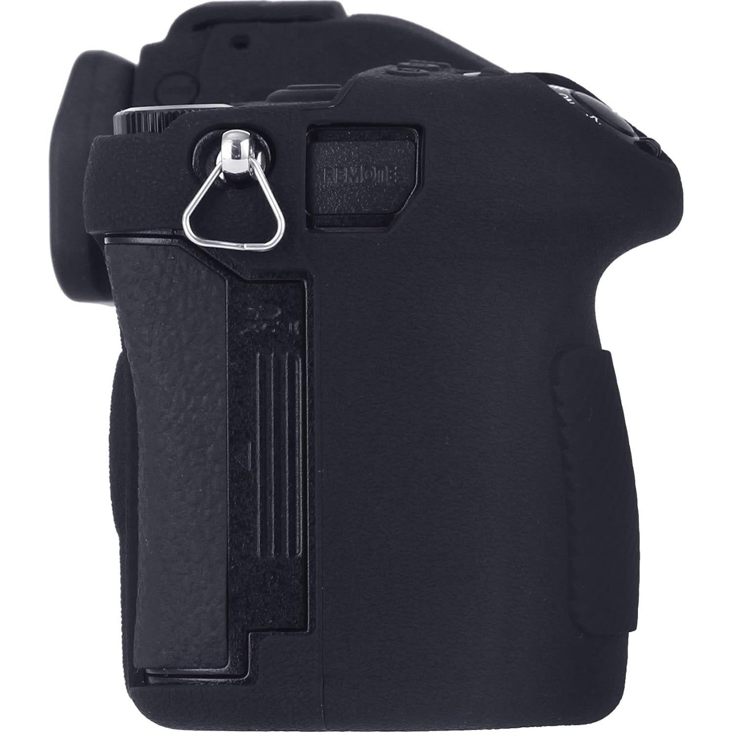 Funda de cámara STSEETOP para Panasonic LUMIX G9 - Silicona negra