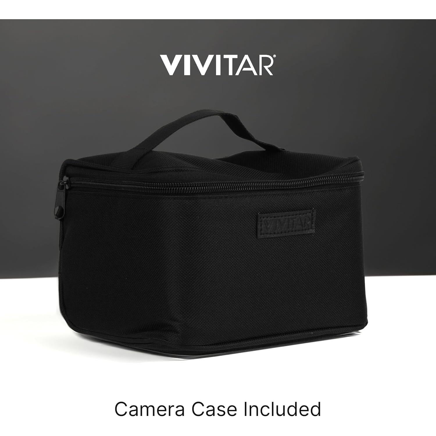 Cámara Digital 4K Vivitar Bridge 10x 64 MP Zoom Óptico