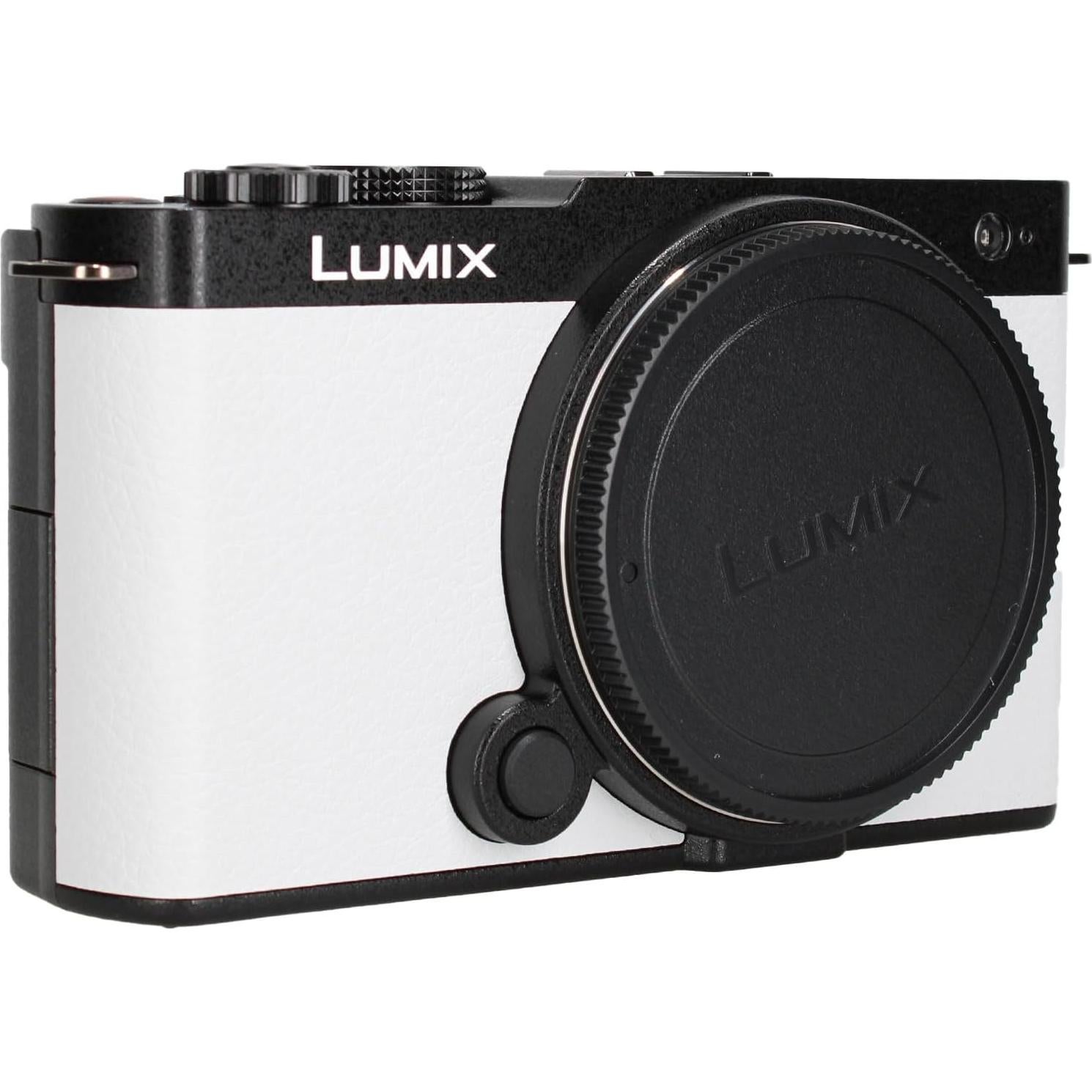 Cámara Sin Espejo Panasonic Lumix S9 Blanca 24.2MP + Accesorios