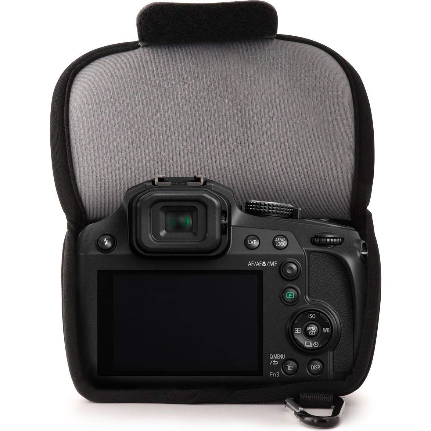 Funda de Cámara MegaGear para Panasonic Lumix DC-FZ80/FZ82 - Gris
