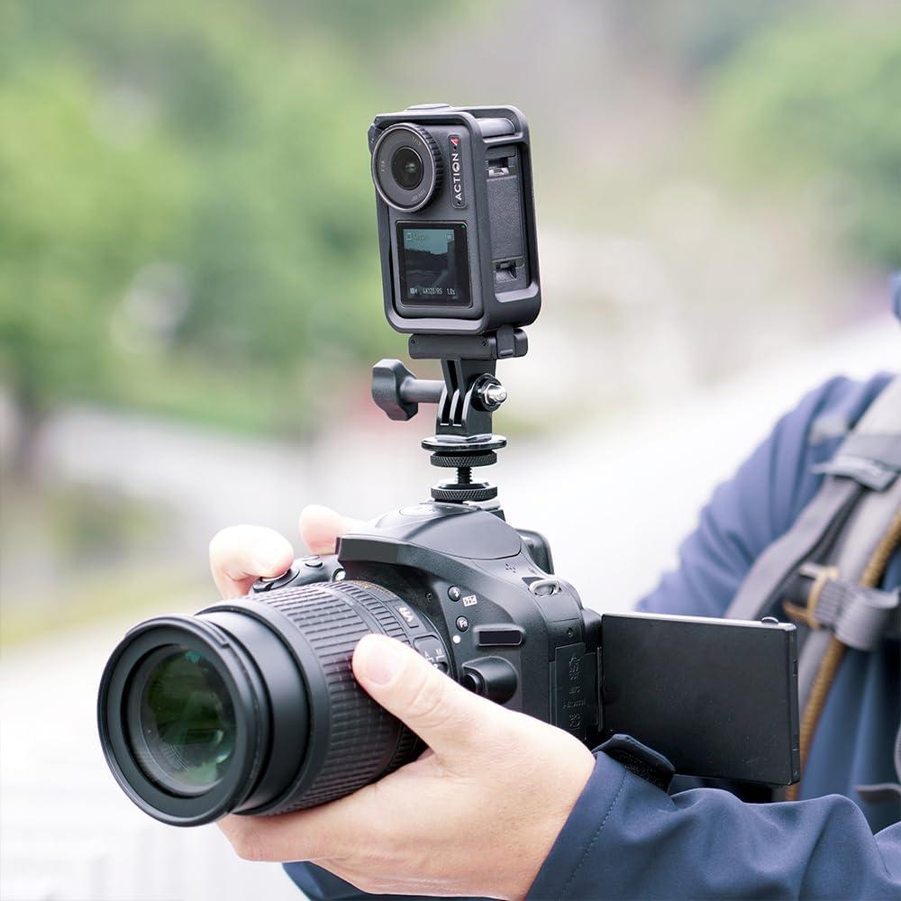 Soporte de zapata caliente MAXCAM para DJI Osmo Action 5/4/3
