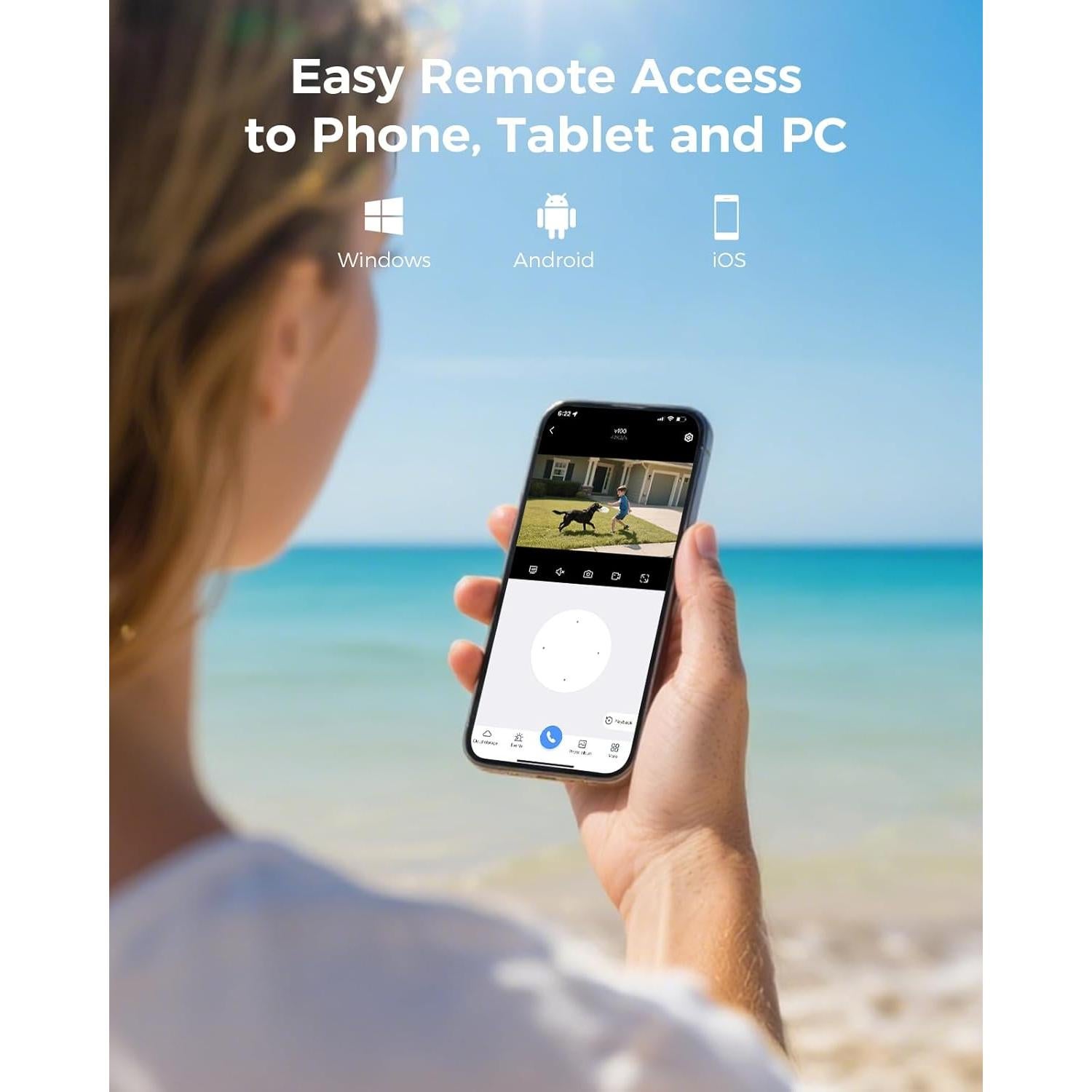 Sistema de Cámara de Seguridad Hiseeu 4K 16CH 1TB 5MP