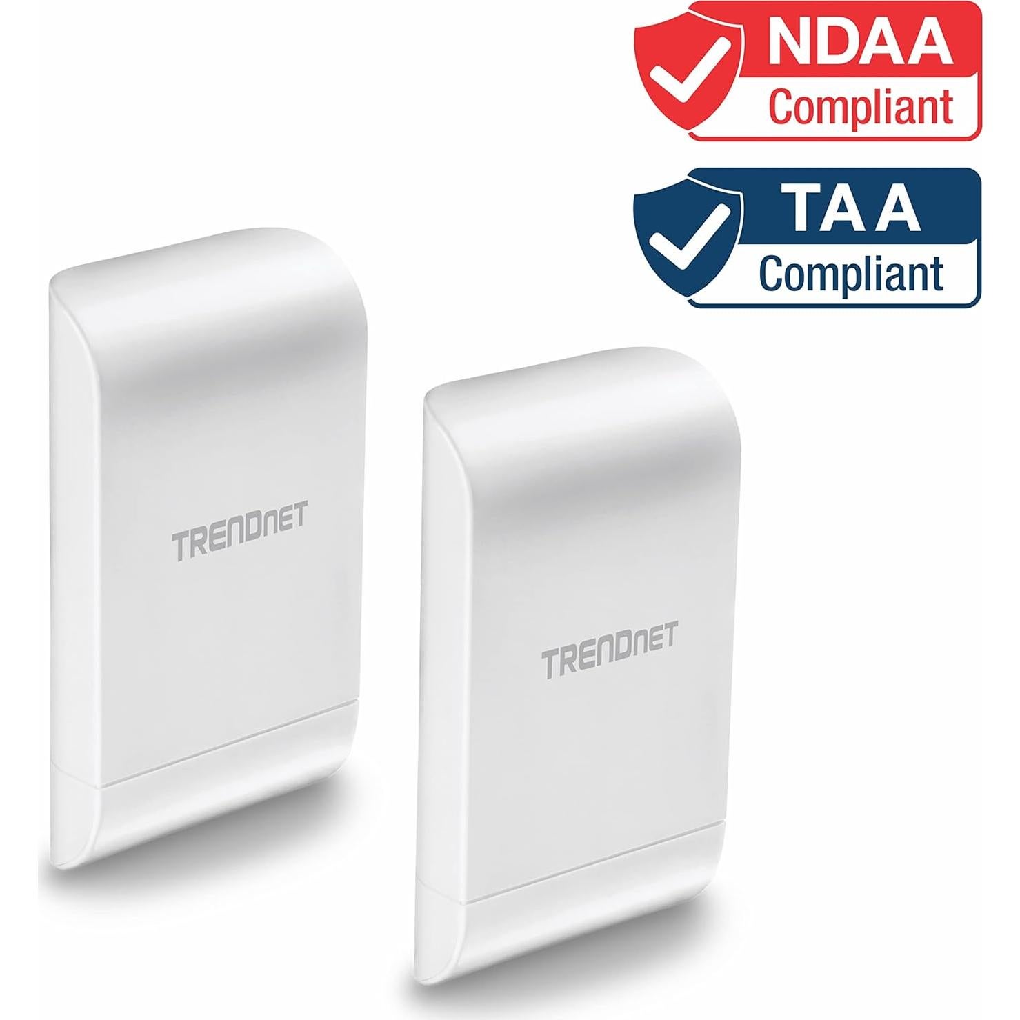 Kit Puente PoE Exterior TRENDnet N300 10 dBi TEW-740APBO2K