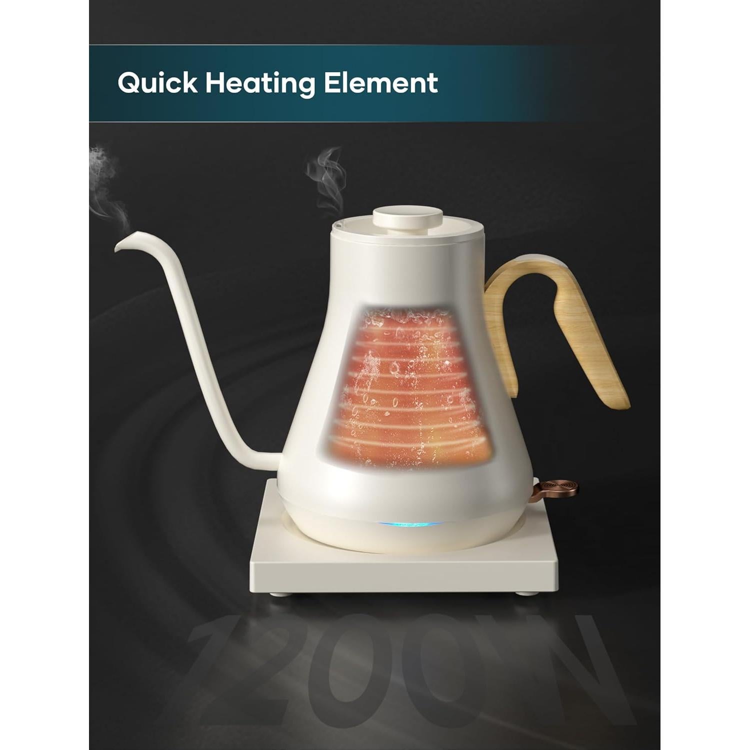 Hervidor Eléctrico Intasting CEK-205 0.9L Acero Inoxidable