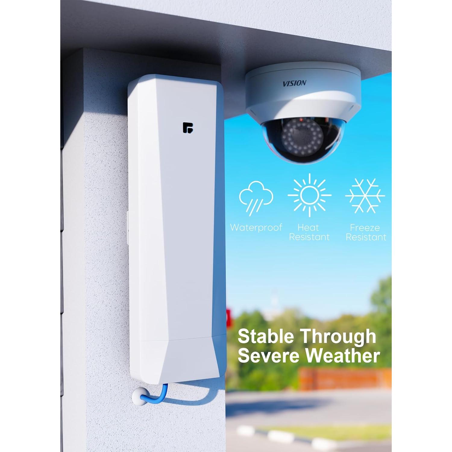 Puente Inalámbrico GoodStory 5KM-3PK, 3 Piezas, 1000Mbps