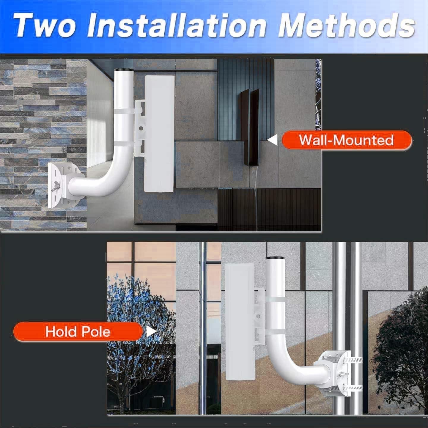 Soporte de Montaje en Poste Kdraco K202 para Antena Exterior