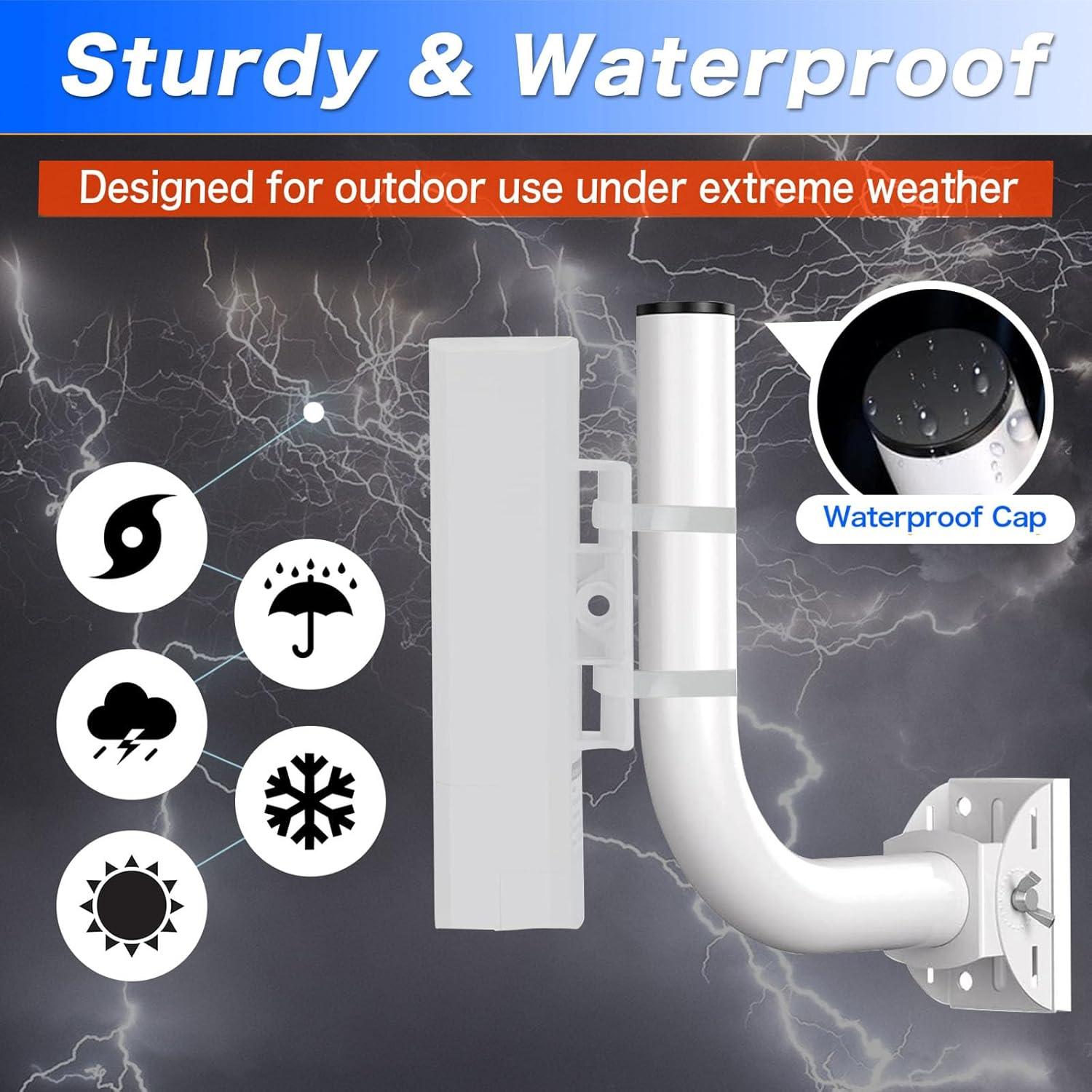 Soporte de Montaje en Poste Kdraco K202 para Antena Exterior